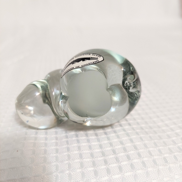 Handmade Glass Hippopotamus Paper Weight - Picture 5 of 10